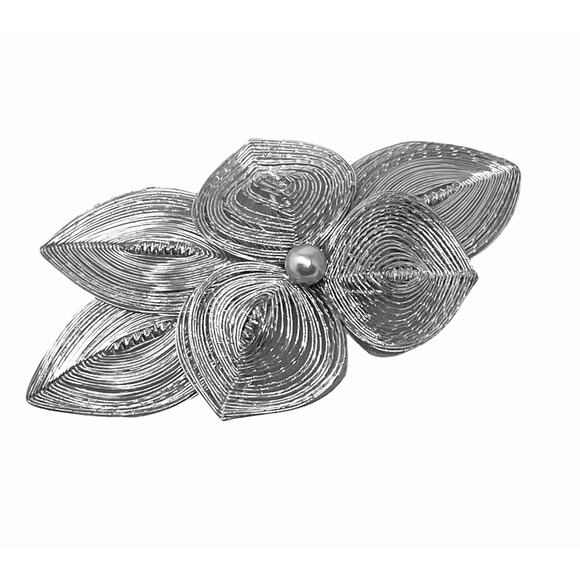 Princess Jewelry Brooch and Earrings Set Vintage 1950’s Original Packaging NEW - Picture 4 of 15